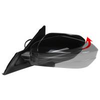 Spec'D Tuning Products - Spec-D 2016-2018 Honda Civic Glossy Black 5-Pin Power Adjustable & Heated Side Mirror - Driver Side Only - Image 5