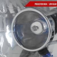 Spec'D Tuning Products - Spec-D Universal 7"x6" H4 Projector Headlights (Chrome Housing/Clear Lens) - Image 1