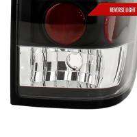 Spec'D Tuning Products - Spec-D 2004-2015 Nissan Titan LED Tail Lights (Matte Black Housing/Clear Lens) - Image 2