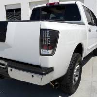 Spec'D Tuning Products - Spec-D 2004-2015 Nissan Titan LED Tail Lights (Matte Black Housing/Clear Lens) - Image 7