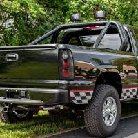 Spec'D Tuning Products - Spec-D 1999-2002 Chevrolet Silverado/ 1999-2006 GMC Sierra Tail Lights (Matte Black Housing/Clear Lens) - Image 8