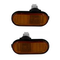 Spec'D Tuning Products - Spec-D 1992-1995 Honda Civic Amber Smoke Lens Side Marker Flat Style Lights - Image 5