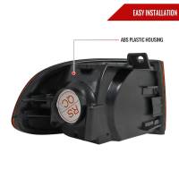 Spec'D Tuning Products - Spec-D 1992-1995 Honda Civic 2/3DR Corner Lights (Chrome Housing/Amber Smoke Lens) - Image 5