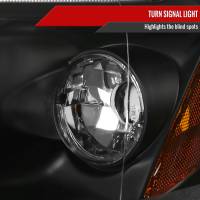 Spec'D Tuning Products - Spec-D 1999-2000 Honda Civic Dual Halo Projector Headlights (Matte Black Housing/Clear Lens) - Image 4