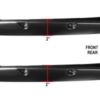 Spec'D Tuning Products - Spec-D 2005-2011 Toyota Tacoma Fleetside 6" Long Bed Smooth Rivet Style Fender Flares - Image 1