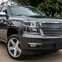 Spec'D Tuning Products - Spec-D 2015-2020 Chevrolet Tahoe Suburban/ 2016-2019 Suburban 3500HD LED Light Strip Projector Headlight - Passenger Side Only (Matte Black Housing Clear Lens) - Image 7
