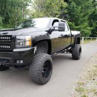 Spec'D Tuning Products - Spec-D 2007-2013 Chevrolet Silverado 1500/2500HD/3500HD Fleetside Smooth Rivet Style Fender Flares - Image 8