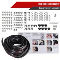 Spec'D Tuning Products - Spec-D 1994-2001 Dodge RAM 1500 2500 3500 Smooth Rivet Style Fender Flares - Image 6