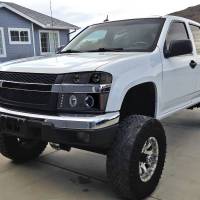 Spec'D Tuning Products - Spec-D 2004-2012 Chevrolet Colorado / GMC Canyon Corner Lights (Glossy Black Housing/Smoke Lens) - Image 7