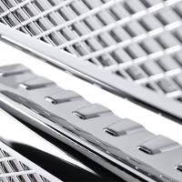 Spec'D Tuning Products - Spec-D 2011-2016 Ford F-250/F-350/F-450/F-550 SuperDuty Platinum Style Chrome ABS Grille Overlay - Image 2