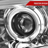 Spec'D Tuning Products - Spec-D 2006-2011 Honda Civic Sedan Dual Halo Projector Headlights (Chrome Housing/Clear Lens) - Image 2