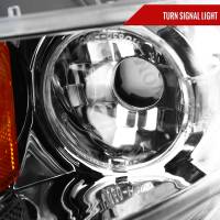 Spec'D Tuning Products - Spec-D 2006-2011 Honda Civic Sedan Dual Halo Projector Headlights (Chrome Housing/Clear Lens) - Image 4