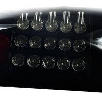 Spec'D Tuning Products - Spec-D 2008-2016 Ford F-250/F-350/F-450/F-550 Super Duty LED Tail Lights (Glossy Black Housing/Smoke Lens) - Image 1