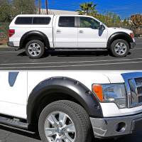Spec'D Tuning Products - Spec-D 2009-2014 Ford F-150 Styleside Smooth Rivet Style Fender Flares - Image 7