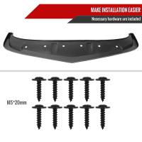 Spec'D Tuning Products - Spec-D 2014-2015 Chevrolet Camaro Black Polypropylene A Style Bumper Lip - Image 4