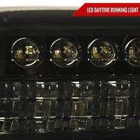 Spec'D Tuning Products - Spec-D 1999-2002 Chevrolet Silverado/ 2000-2006 Tahoe Suburban LED Bumper Lights (Chrome Housing/Smoke Lens) - Image 1