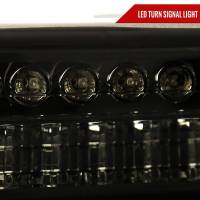 Spec'D Tuning Products - Spec-D 1999-2002 Chevrolet Silverado/ 2000-2006 Tahoe Suburban LED Bumper Lights (Chrome Housing/Smoke Lens) - Image 2