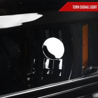 Spec'D Tuning Products - Spec-D 2009-2018 Dodge RAM 1500 / 2019-2021 RAM Classic / 2010-2018 RAM 2500 3500 Dual Halo Projector Headlights (Jet Black Housing/Clear Lens) - Image 4