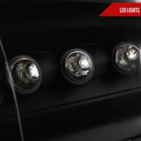 Spec'D Tuning Products - Spec-D 2009-2018 Dodge RAM 1500 / 2019-2021 RAM Classic / 2010-2018 RAM 2500 3500 Dual Halo Projector Headlights (Matte Black Housing/Clear Lens) - Image 3
