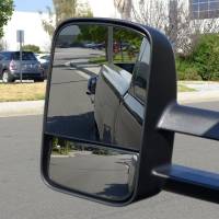 Spec'D Tuning Products - Spec-D 1999-2007 Chevrolet Silverado/Tahoe/Suburban GMC Sierra/Yukon XL Manual Adjustable & Extendable Black Cover Towing Mirrors - Image 7