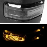 Spec'D Tuning Products - Spec-D 2007-2014 Ford F-150 Power Adjustable, Heated, & Manual Extendable Towing Mirrors w/ Smoke Lens LED Turn Signal & Puddle Lights - Image 5