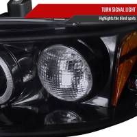 Spec'D Tuning Products - Spec-D 1994-1997 Honda Accord Dual Halo Projector Headlights (Glossy Black Housing/Smoke Lens) - Image 4
