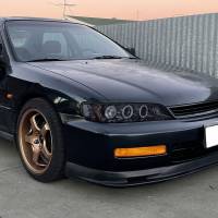 Spec'D Tuning Products - Spec-D 1994-1997 Honda Accord Dual Halo Projector Headlights (Glossy Black Housing/Smoke Lens) - Image 7