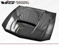 VIS Racing - VIS Racing Carbon Fiber Hood Stalker Style for Ford MUSTANG 2DR 10-12 - Image 1