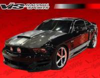 VIS Racing - VIS Racing Carbon Fiber Hood Stalker Style for Ford MUSTANG 2DR 10-12 - Image 7