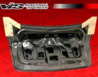 VIS Racing - VIS Racing Carbon Fiber Trunk OEM Style for Nissan Sentra 4DR 07-12 - Image 3