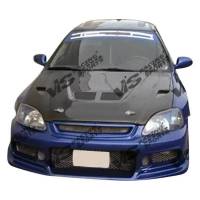 VIS Racing - VIS Racing Carbon Fiber Hood EVO Style for Toyota Yaris Hatchback 07-11 - Image 1