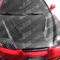 VIS Racing - VIS Racing Carbon Fiber Hood Invader Style for Hyundai Tiburon 2DR 03-06 - Image 2