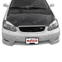 VIS Racing - VIS Racing Carbon Fiber Hood OEM Style for Toyota Corolla 4DR 03-08 - Image 1
