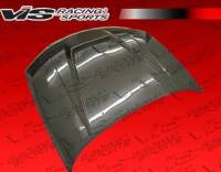VIS Racing - VIS Racing Carbon Fiber Hood Invader Style for Nissan Maxima 4DR 00-03 - Image 3