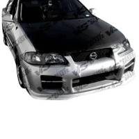 VIS Racing - VIS Racing Carbon Fiber Hood OEM Style for Nissan Sentra 4DR 00-03 - Image 1