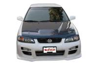 VIS Racing - VIS Racing Carbon Fiber Hood Invader Style for Nissan Sentra 4DR 00-03 - Image 1