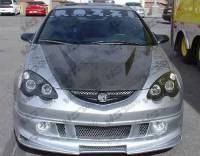 VIS Racing - VIS Racing Carbon Fiber Hood Invader Style for Acura RSX 2DR 02-06 - Image 2