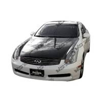 VIS Racing - VIS Racing Carbon Fiber Hood OEM Style for Infiniti G35 2DR 03-07 - Image 1