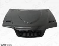 VIS Racing - VIS Racing Carbon Fiber Hood Euro R Style for BMW 3 SERIES(E46) 4DR 99-01 - Image 1