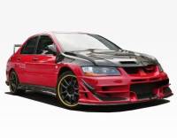 VIS Racing - VIS Racing Carbon Fiber Hood JC Style for Mitsubishi EVO 8 4DR 03-05 - Image 5