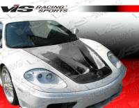 VIS Racing - VIS Racing Carbon Fiber Hood GT Style for Ferrari F 360 2DR 99-04 - Image 3
