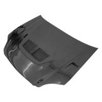 VIS Racing - VIS Racing Carbon Fiber Hood EVO Style for Honda Civic 2DR 99-00 - Image 1