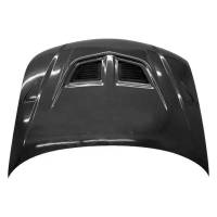 VIS Racing - VIS Racing Carbon Fiber Hood EVO Style for Mazda Protege 4DR 01-03 - Image 1