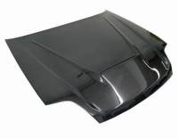 VIS Racing - VIS Racing Carbon Fiber Hood Invader Style for Honda Prelude 2DR 97-01 - Image 1