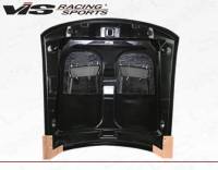 VIS Racing - VIS Racing Carbon Fiber Hood Heat Extractor Style for Ford MUSTANG 2DR 99-04 - Image 4