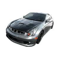VIS Racing - VIS Racing Carbon Fiber Hood Invader 3 Style for Infiniti G35 2DR 03-07 - Image 2