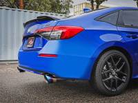 aFe Power (Advanced FLOW Engineering) - aFe Takeda 22-23 Honda Civic Si I4-1.5L (t) 2.5in to 3in 304 SS CB Exhaust - Blue Flame Tips - Image 3