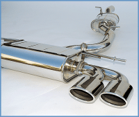 Invidia - Invidia 14-17 VW Golf-R Q300 w/ Oval Stainless Steel Tips Cat-Back Exhaust - Image 2