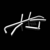 BRAUM Racing 15-19 Ford Mustang Harness Bar Kit - White Gloss - Each
