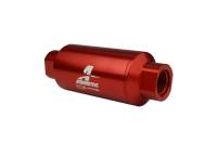 Aeromotive - Aeromotive In-Line Filter - AN-10 size - 40 Micron SS Element - Red Anodize Finish - Image 4
